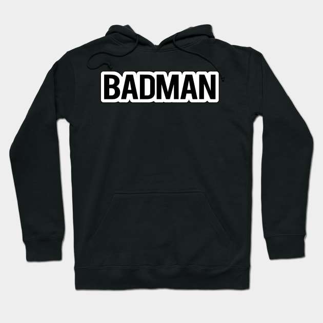 Badman Hoodie by Marina_Povkhanych_Art